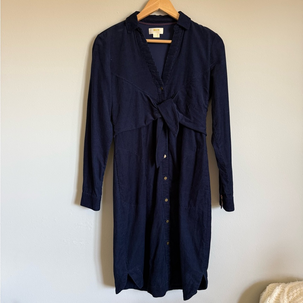 Anthropologie Maeve Winchester Corduroy Dress - Picture 4 of 12